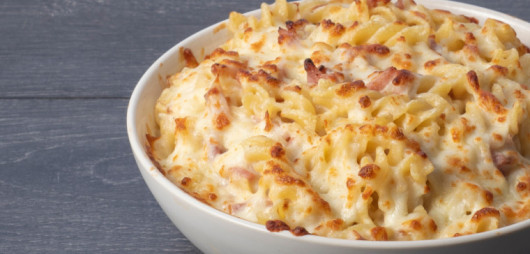 Pâtes Gratinées Carbonara