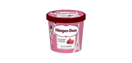 Macaron fraise et framboise...